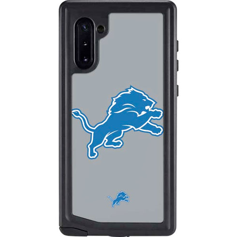 NFL Detroit Lions Large Logo Galaxy Note 10 Waterproof Case