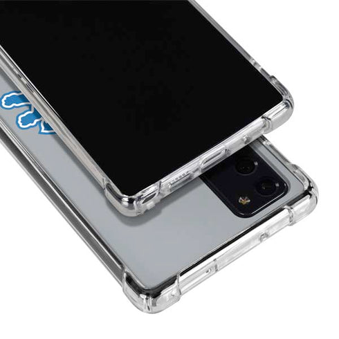 NFL Detroit Lions Large Logo Galaxy Note20 5G Clear Case