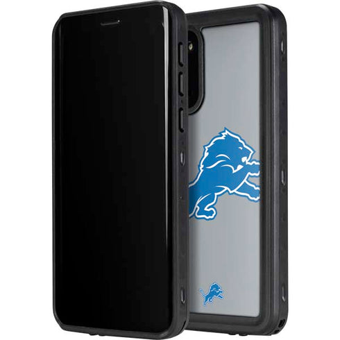 NFL Detroit Lions Large Logo Galaxy S20 Plus Waterproof Case