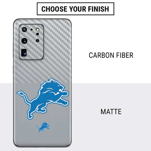 NFL Detroit Lions Large Logo Galaxy S20 Ultra 5G Skin