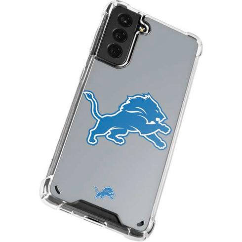 NFL Detroit Lions Large Logo Galaxy S21 Plus 5G Clear Case