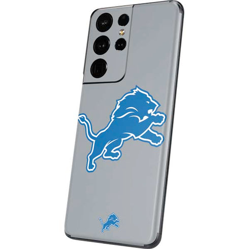 NFL Detroit Lions Large Logo Galaxy S21 Ultra 5G Skin