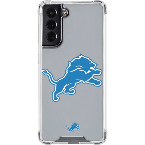 NFL Detroit Lions Large Logo Galaxy S22 Clear Case