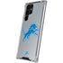 NFL Detroit Lions Large Logo Galaxy S22 Ultra Clear Case