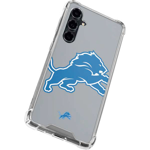 NFL Detroit Lions Large Logo Galaxy S23 FE Clear Case