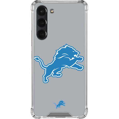 NFL Detroit Lions Large Logo Galaxy S23 Plus Clear Case