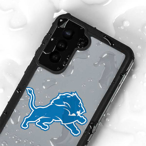 NFL Detroit Lions Large Logo Galaxy S23 Plus Waterproof Case