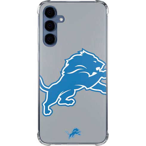 NFL Detroit Lions Large Logo Galaxy S24 Clear Case