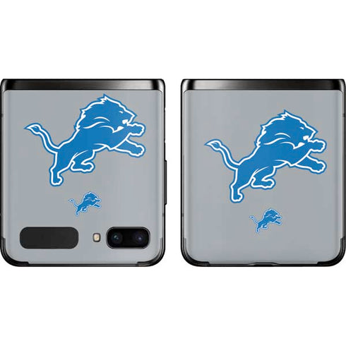 NFL Detroit Lions Large Logo Galaxy Z Flip Skin