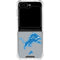 NFL Detroit Lions Large Logo Galaxy Z Flip5 5G Clear Case
