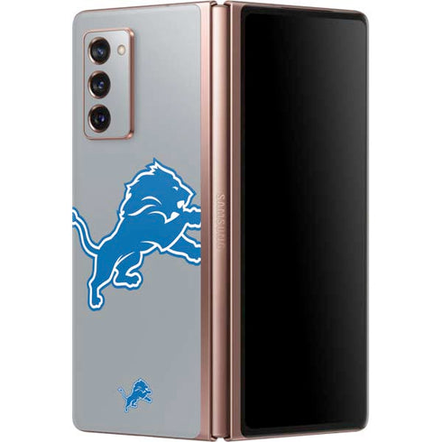 NFL Detroit Lions Large Logo Galaxy Z Fold2 5G Skin