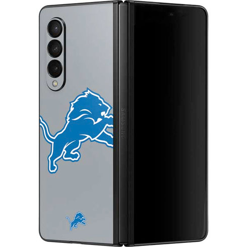 NFL Detroit Lions Large Logo Galaxy Z Fold3 5G Skin