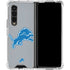 NFL Detroit Lions Large Logo Galaxy Z Fold4 5G Clear Case