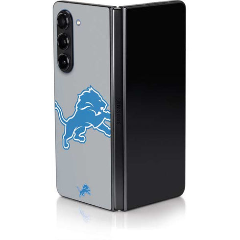 NFL Detroit Lions Large Logo Galaxy Z Fold5 5G Skin