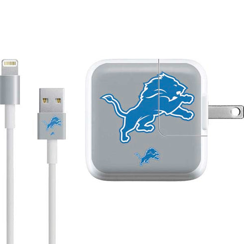 NFL Detroit Lions Large Logo iPad Charger (10W USB) Skin