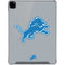 NFL Detroit Lions Large Logo iPad Pro 12.9in (2020) Clear Case