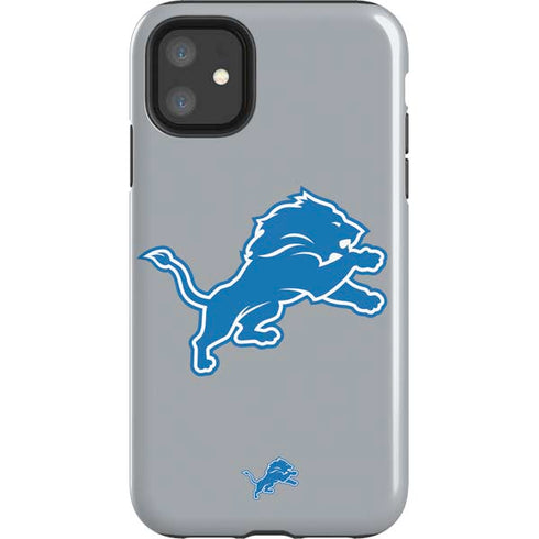 NFL Detroit Lions Large Logo iPhone 11 Impact Case