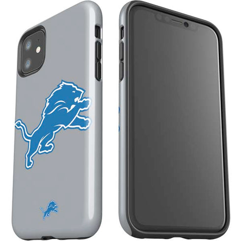 NFL Detroit Lions Large Logo iPhone 11 Impact Case