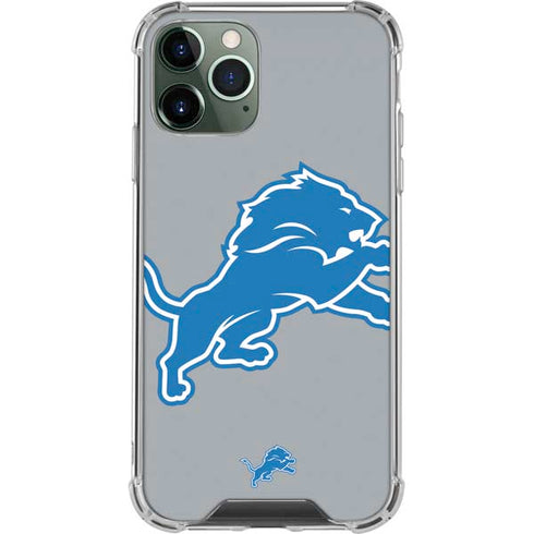 NFL Detroit Lions Large Logo iPhone 11 Pro Max Clear Case
