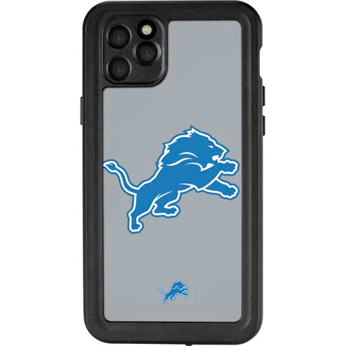 NFL Detroit Lions Large Logo iPhone 11 Pro Max Waterproof Case