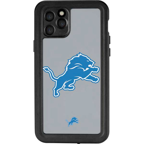 NFL Detroit Lions Large Logo iPhone 11 Pro Waterproof Case
