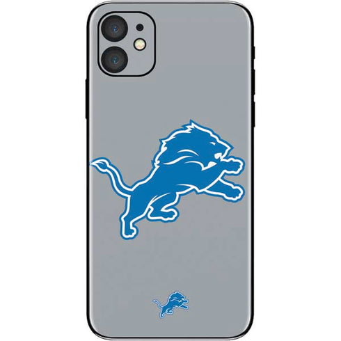 NFL Detroit Lions Large Logo iPhone 11 Skin