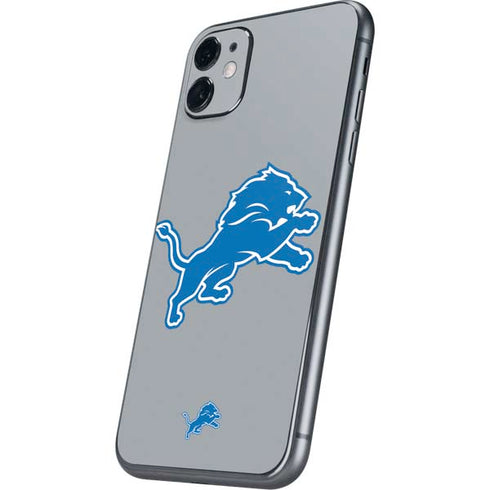 NFL Detroit Lions Large Logo iPhone 11 Skin
