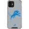 NFL Detroit Lions Large Logo iPhone 12 Clear Case