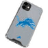 NFL Detroit Lions Large Logo iPhone 12 Clear Case