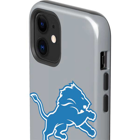 NFL Detroit Lions Large Logo iPhone 12 Impact Case