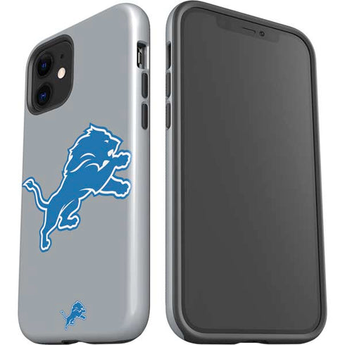 NFL Detroit Lions Large Logo iPhone 12 Impact Case