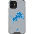 NFL Detroit Lions Large Logo iPhone 12 Mini Clear Case