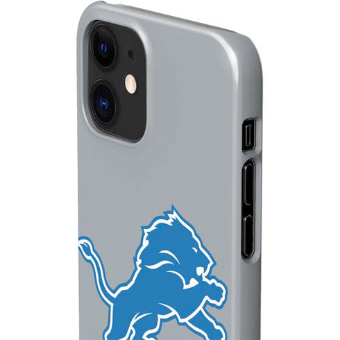 NFL Detroit Lions Large Logo iPhone 12 Mini Lite Case