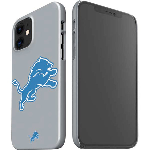 NFL Detroit Lions Large Logo iPhone 12 Mini Lite Case
