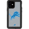 NFL Detroit Lions Large Logo iPhone 12 Mini Waterproof Case