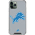 NFL Detroit Lions Large Logo iPhone 12 Pro Clear Case