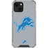 NFL Detroit Lions Large Logo iPhone 14 Plus Clear Case