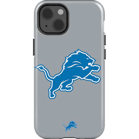 NFL Detroit Lions Large Logo iPhone 15 Impact Case