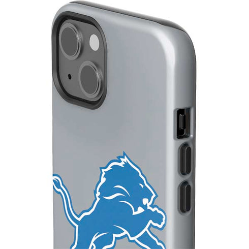 NFL Detroit Lions Large Logo iPhone 14 Impact Case