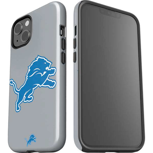NFL Detroit Lions Large Logo iPhone 15 Impact Case