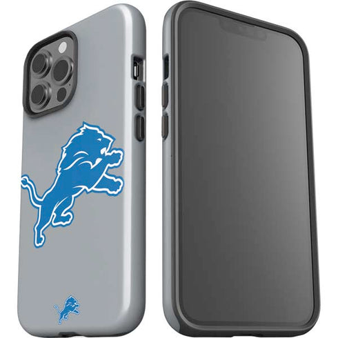NFL Detroit Lions Large Logo iPhone 15 Pro Max Impact Case