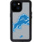 NFL Detroit Lions Large Logo iPhone 15 Waterproof Case