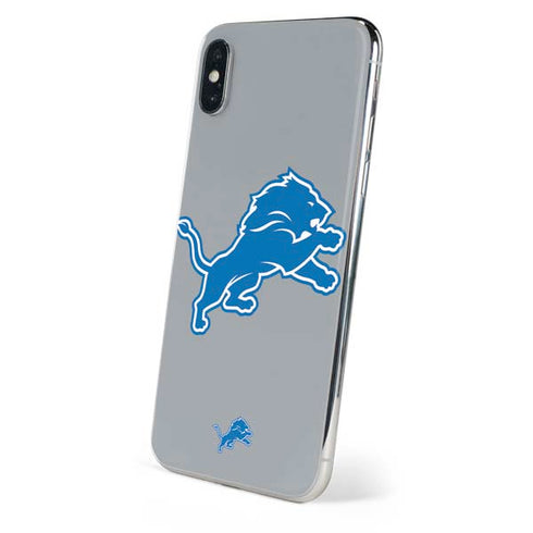 NFL Detroit Lions Large Logo iPhone X Skin
