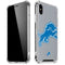 NFL Detroit Lions Large Logo iPhone XS Max Clear Case