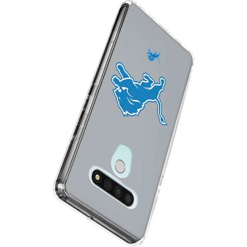 NFL Detroit Lions Large Logo LG Stylo 6 Clear Case