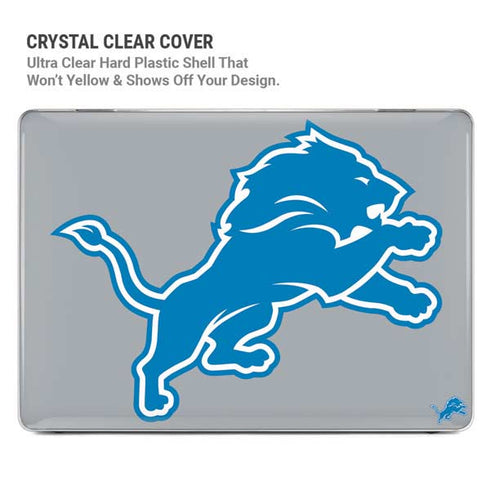 NFL Detroit Lions Large Logo MacBook Air 15in (2023-2025) Case plus Skin
