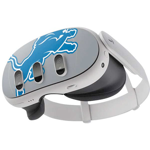 NFL Detroit Lions Large Logo Meta Quest 3 Skin