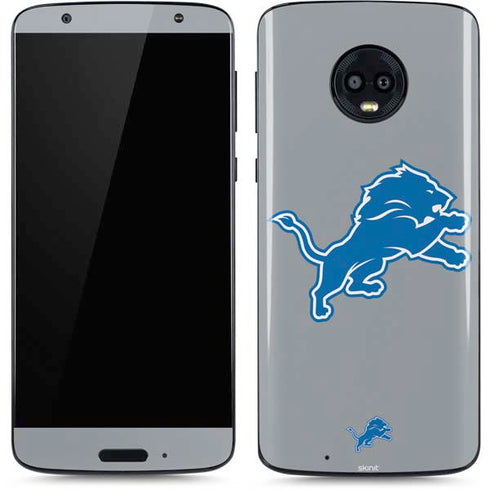 NFL Detroit Lions Large Logo Moto G6 Skin