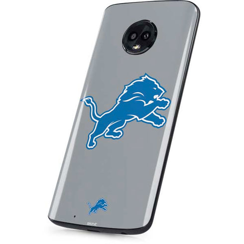 NFL Detroit Lions Large Logo Moto G6 Skin