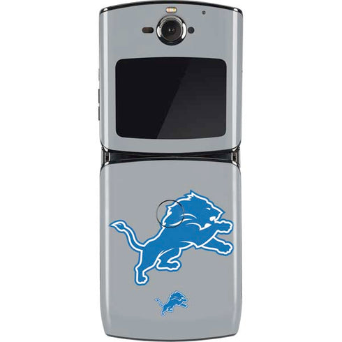 NFL Detroit Lions Large Logo Motorola RAZR Skin